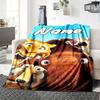 Personalisierbare Decke mit Namen, Eiszeit: Die Entstehung der Dinosaurier, Weich & Warm, für Sofa, Büro, Bett, Reisen, Mittagspause, Geschenk für alle Jahreszeiten