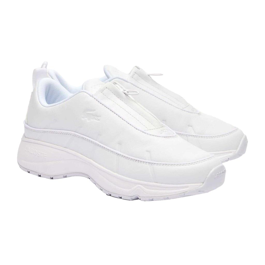Lacoste Mens Audyssor Leather Zip Trainers