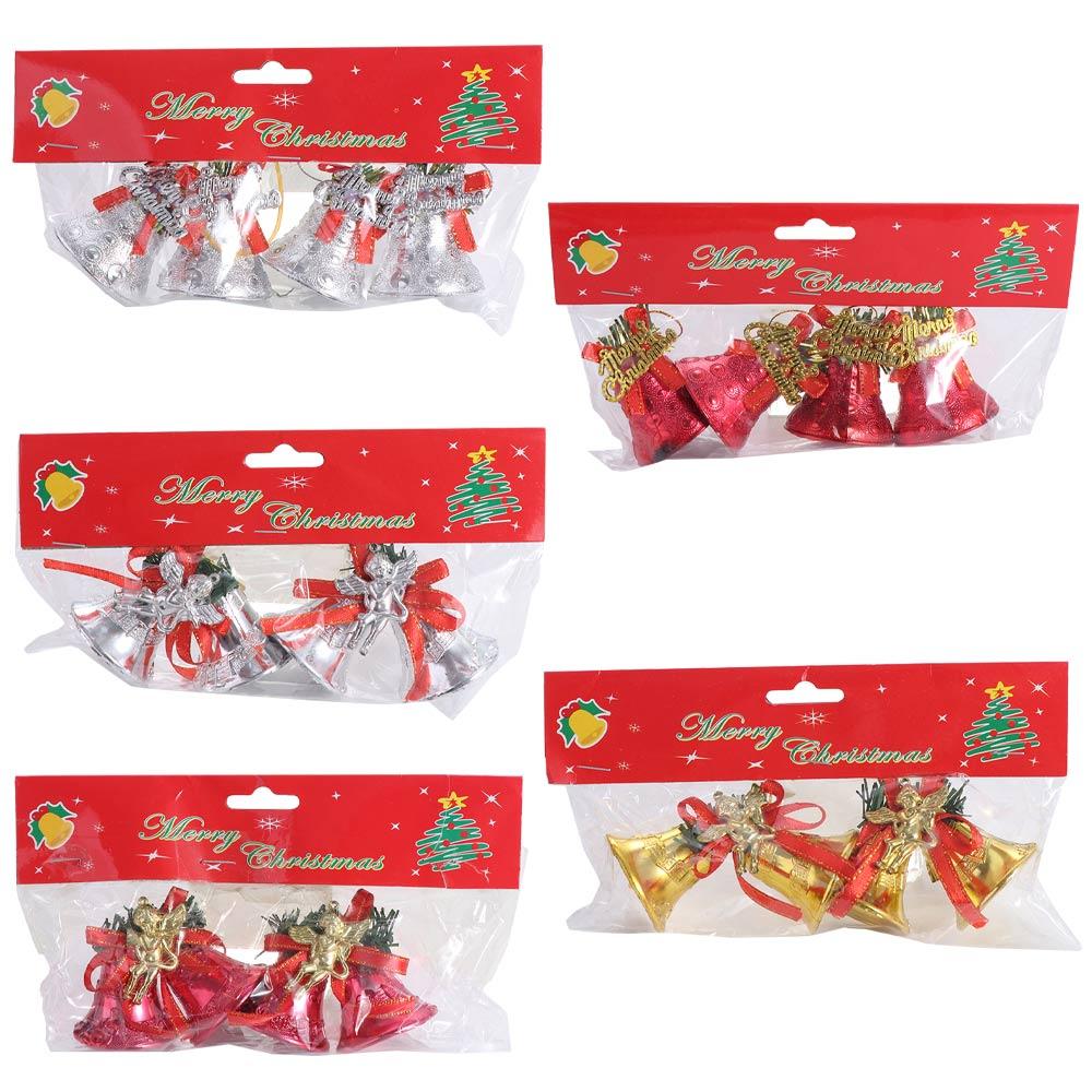 Not Ringing Xmas Tree Decorations Window Door Christmas Bells Ornaments  Home Decorations