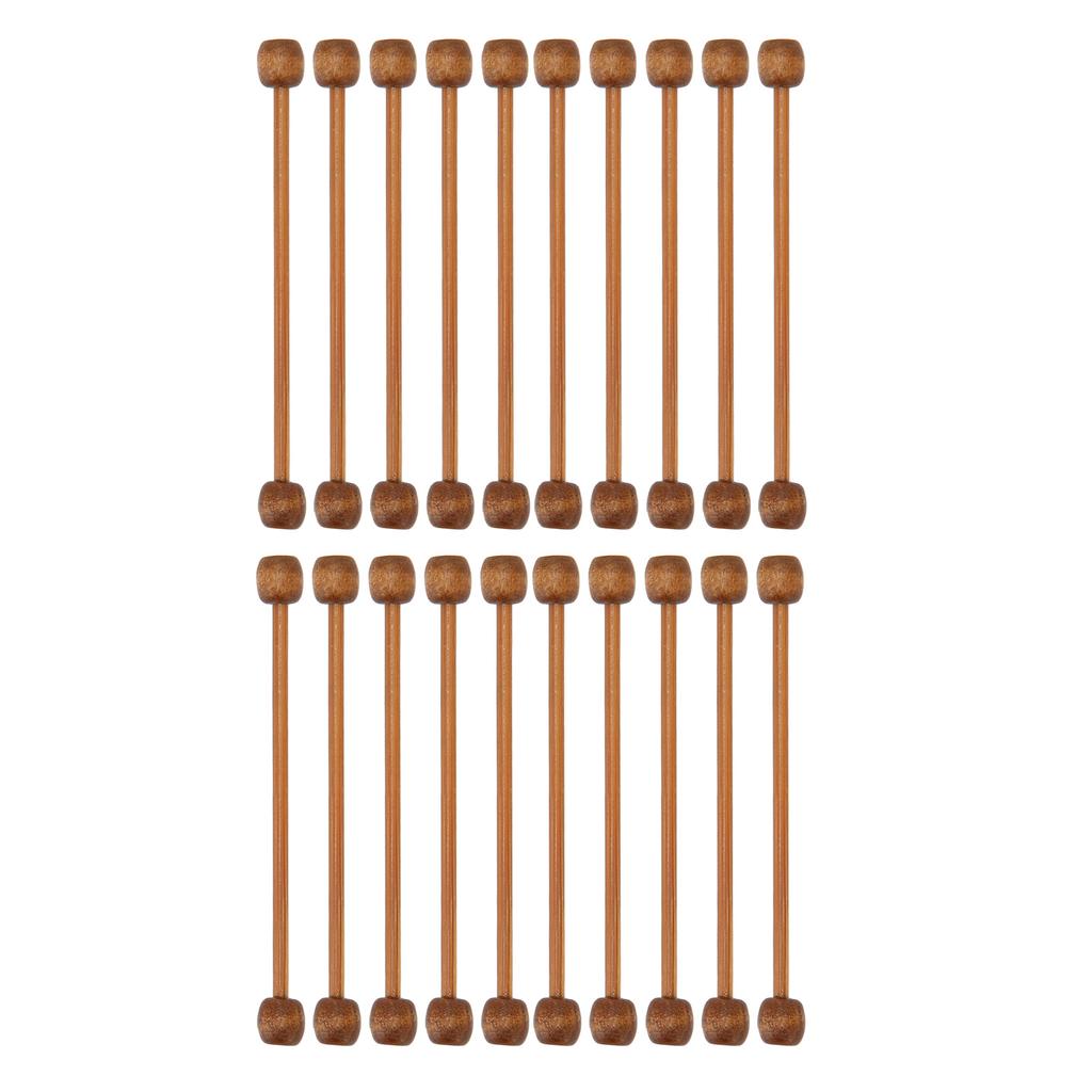 20pcs Mini Wood Tapestry Hanging Rods DIY Handcraft Polished Mini Tapestry Pole Wooden Sticks for