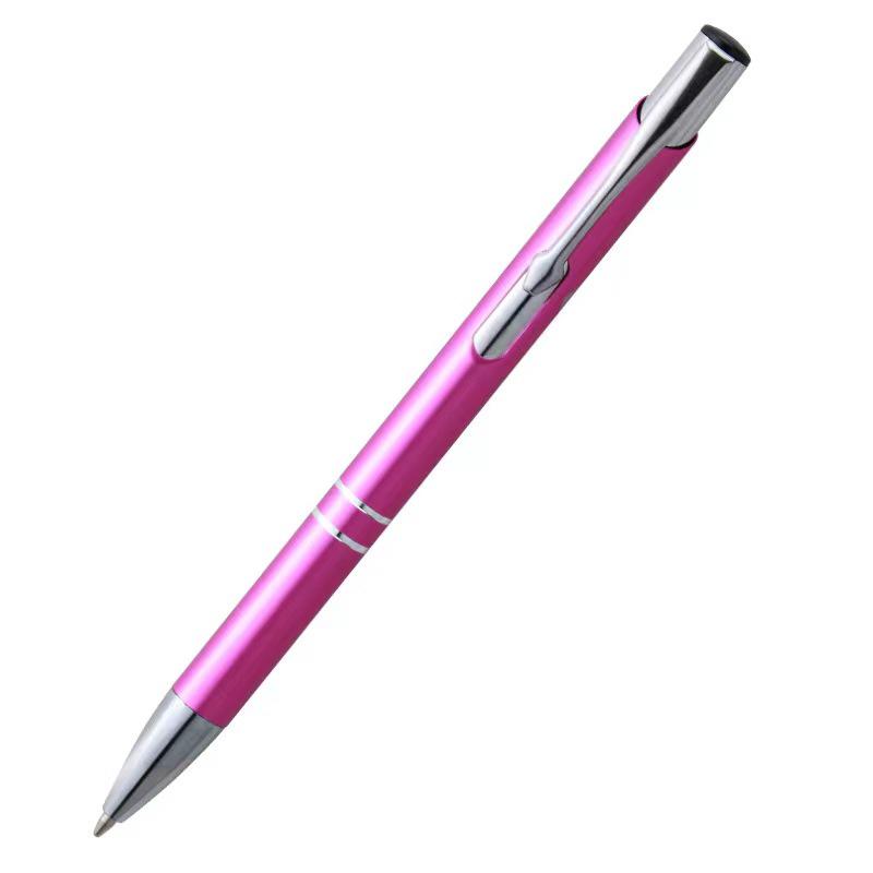 Cross-Border Creative Aluminum Ballpoint Pen with Custom Laser Engraving