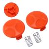 2Pcs Trimmer Spool Line Cap Cover 385022-03  For Black & Decker GH400 GL4525 GL5028 GLC120 GLC13  GLC14 GLC1423 GLC1823L GLC1825