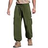 Herren Cargojogginghose Leichte Arbeitskleidung Verjüngtes Bein Mehrere Taschen Design Outdoor Sport Freizeit Hose mit Elastischem Bund und Knöchelbündchen