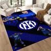 Inter Milan Floor Mat Design For Game Room Entryway Balcony Hallway Antislip Rug Anime Office Decor Luxury Gift For Birthday Christmas Wedding