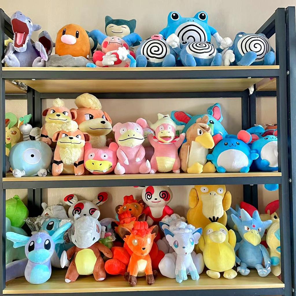 20cm Pokémon Squirtle Marill Pikachu Doll Anime Azumaril Blastoise Poliwag Lapras Spheal Plush Toys Collectible Gifts