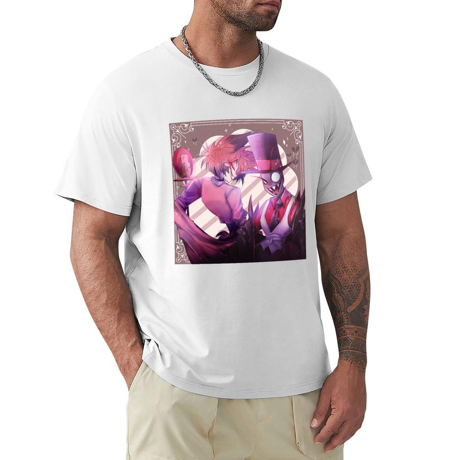 Alastor and Black Hat TShirt tees tops topping oversized t shirt men S