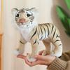 Realistic Beast Plush Toys Cute Wild Tiger Lion Leopard Soft Stuffed Animal Doll Cool Home Decor Kids Gift