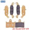 Motorcycle Front Rear Brake Pads for Suzuki GSF 650 GSF650 SK5/SK6 Faired GSF 650 GSF650 K5/K6 Naked Bandit Non ABS 2005 2006