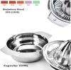 304 Stainless Steel Lemon Orange Juice Squeezer Blender Juicer Maker Hand Manual Press Kitchen Household Small Juice Extractor
