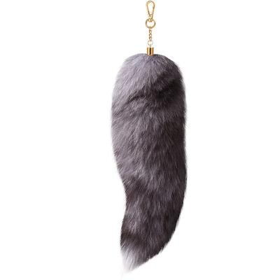 Huge Simulation Tail Keychain For Women Wolf Tail Keychain Gift For Party