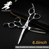 6.0 Inch Freelander, Sapphire, Hair Scissors, Hair Scissors, Flat Scissors, Bangs Scissors, Tooth Scissors, Thin By