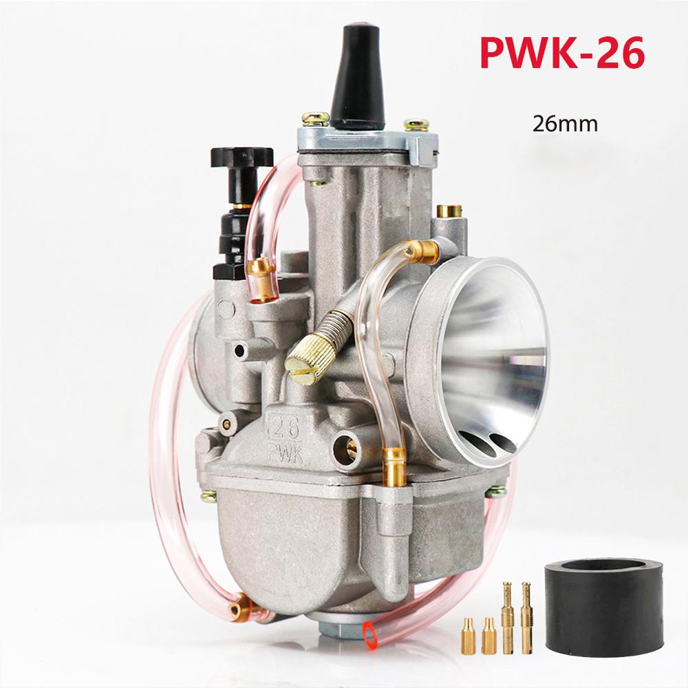 2T 4T Universal Keihin Koso Oko Motorcycle PWK Carburetor 21 24 26 28 30 32 34mm With Power Jet For Racing Motor