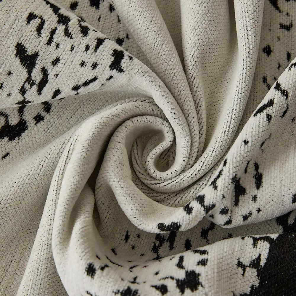 1pcs Striped Chenille Fabric Sofa Towel Four Season Universal Full Couch Covers  Anti Cat Scratch Double-sided Fabric Pad