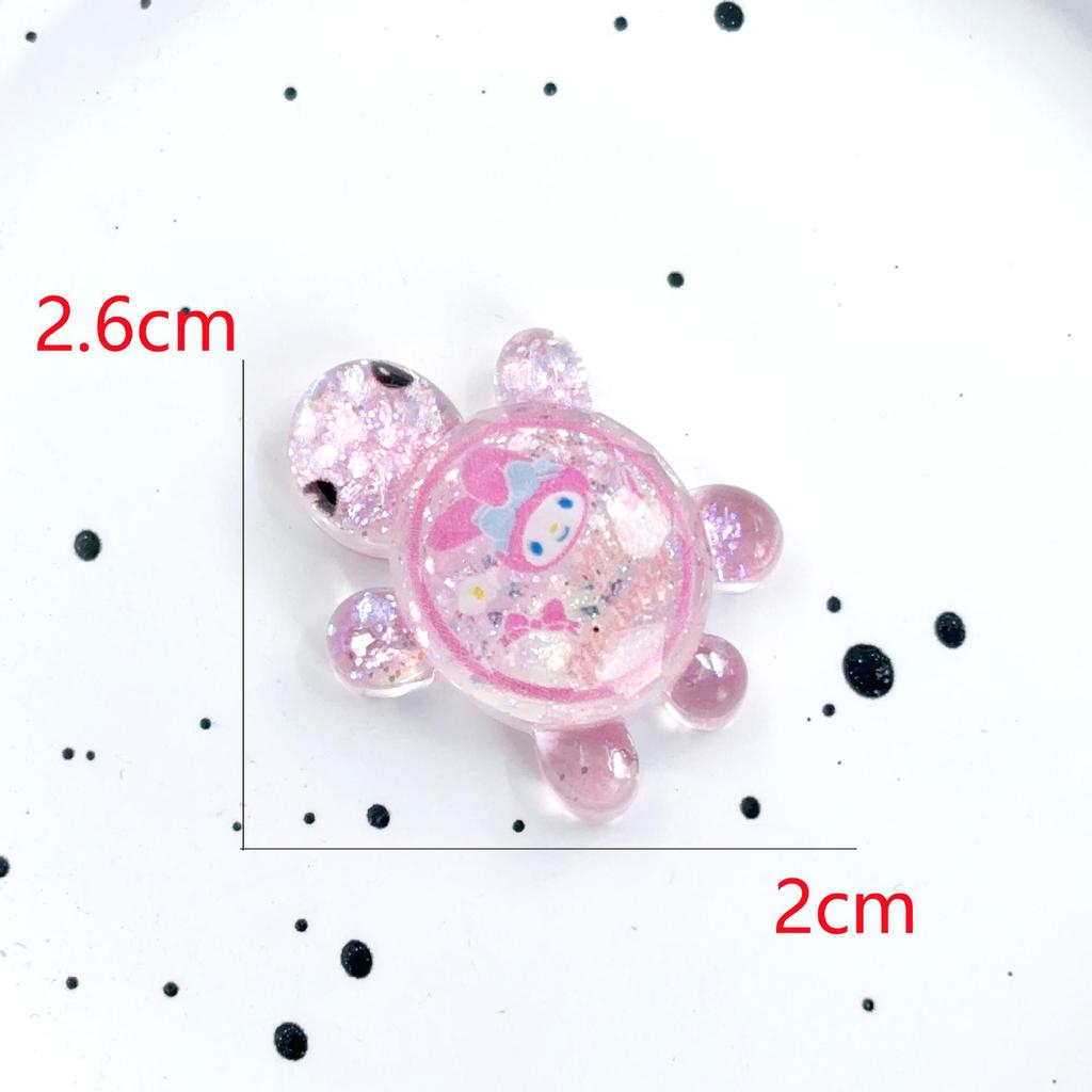 Flashing Resin Luminous Turtle Ornaments - Large & Small DIY Accessories
