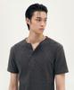 Peuloseseu Refined Henley Tee - Black