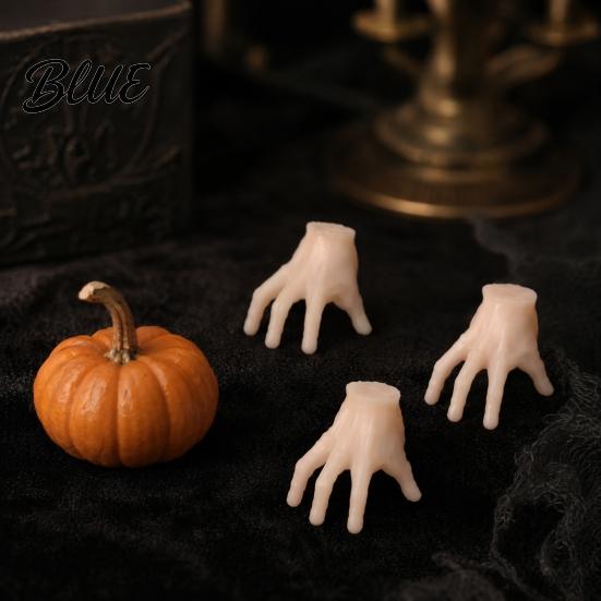 Realistic Crawling Hand Props Halloween Mini Ornaments Palm Decor Props Spooky Ornaments Horror for Haunted House Party Micro Landscape Vase