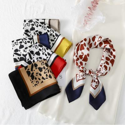 2024 New 70 CM Silk Shirt Decoration Small Square Scarf Fashionable And Versatile Commuting Scarf Neck Protection Scarf