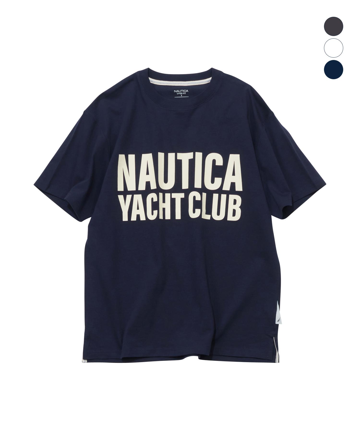 Футболка с надписью Notica Yacht Club Navy/S