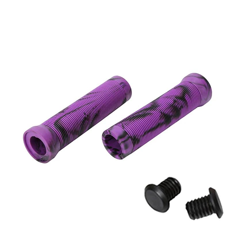MTB Cuffs Soft Rubber Bicycle Handlebar Grips Waterproof Mountain Bike Grips Dustproof Bike Handles Non-slip MTB Grip