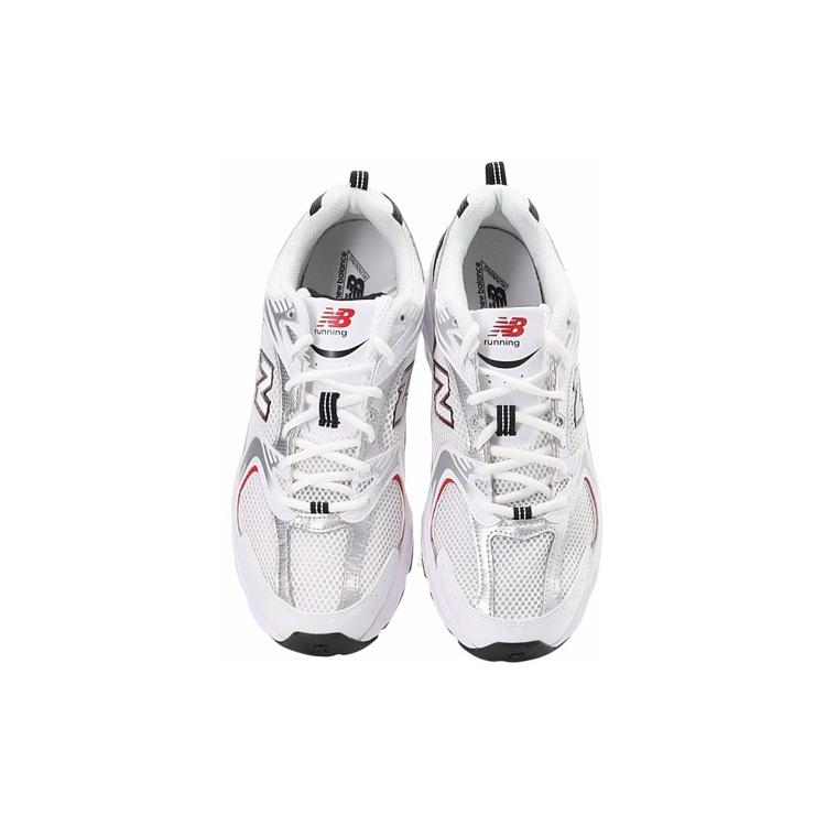 New New Balance 530v2 White Silver Red