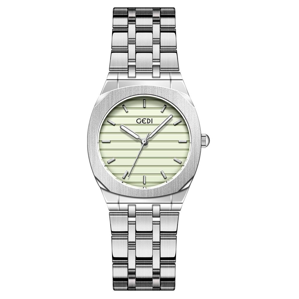 Premium Sense Dopamine Women'S Watch Niche High Value Simple Versatile Women'S Waterproof Steel Belt Quartz Watch