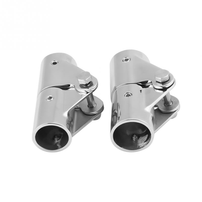 22/25mm Marine Stainless Steel Folding Swivel Coupling Pipe Connector Boat Fitting Connector Yacht Accessories