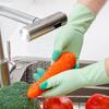 1 Pair Colorful Household Cleaning Gloves, Kitchen Dishwashing Gloves, Non-Slip Household Gloves, Suitable For Small Large Hands
