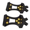 10 Steel Studs Snow Grips Durable Steel Anti-Slip Crampons Long-lasting Traction Cleats  Hiking
