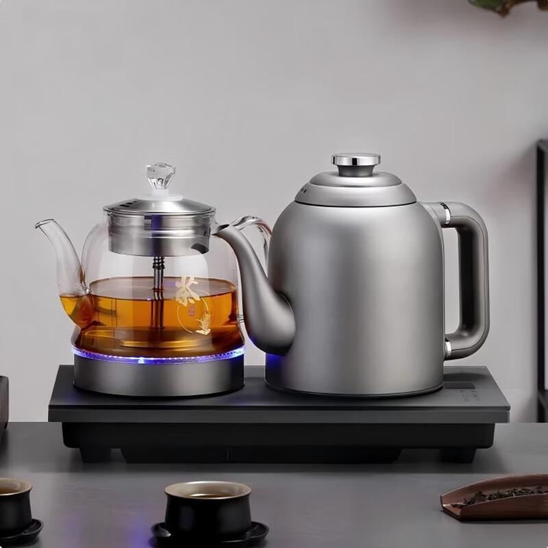 K.KOU Automatic Water Dispensing Kettle Tea Set CN plug (adapter included)