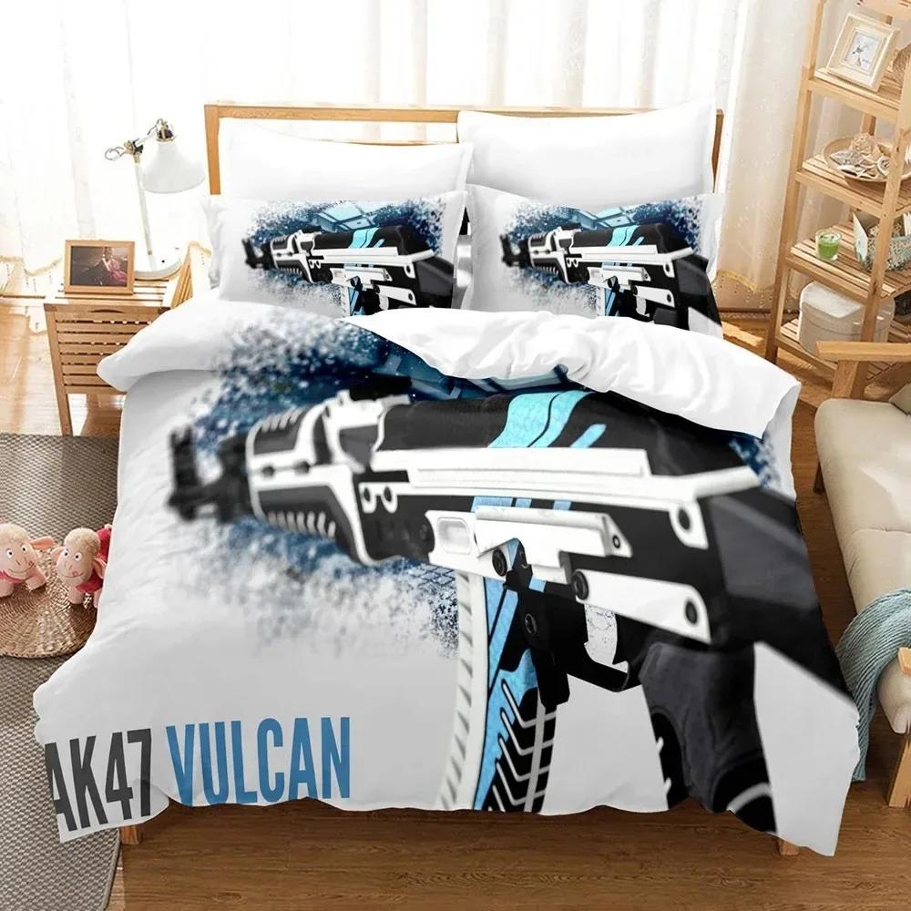 Shooting Game Csgo Bedding Set Duvet Cover Bedroom Comforter Covers Single Twin King Size Quilt Cover Home Textile
