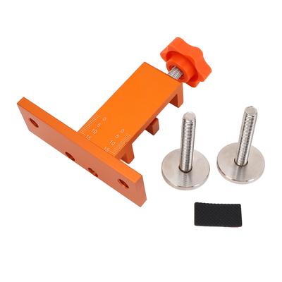 Cabinet Door Installation Positioner Aluminum Alloy Multifunctional 7 To 40mm Thickness Cabinet