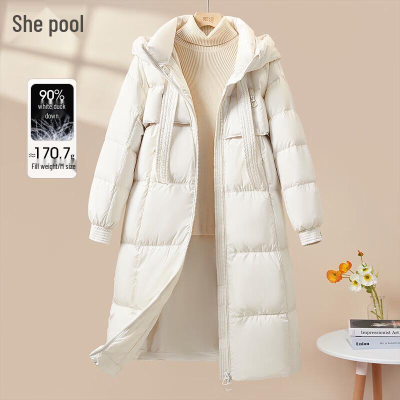 Tachi Women's Winter Hooded Down Parka