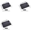1pc Serving Trays with Handles Trays for Eating Multi Purpose Plastic Tray Rectangular Anti Skid Decorative Food Tray for Restau