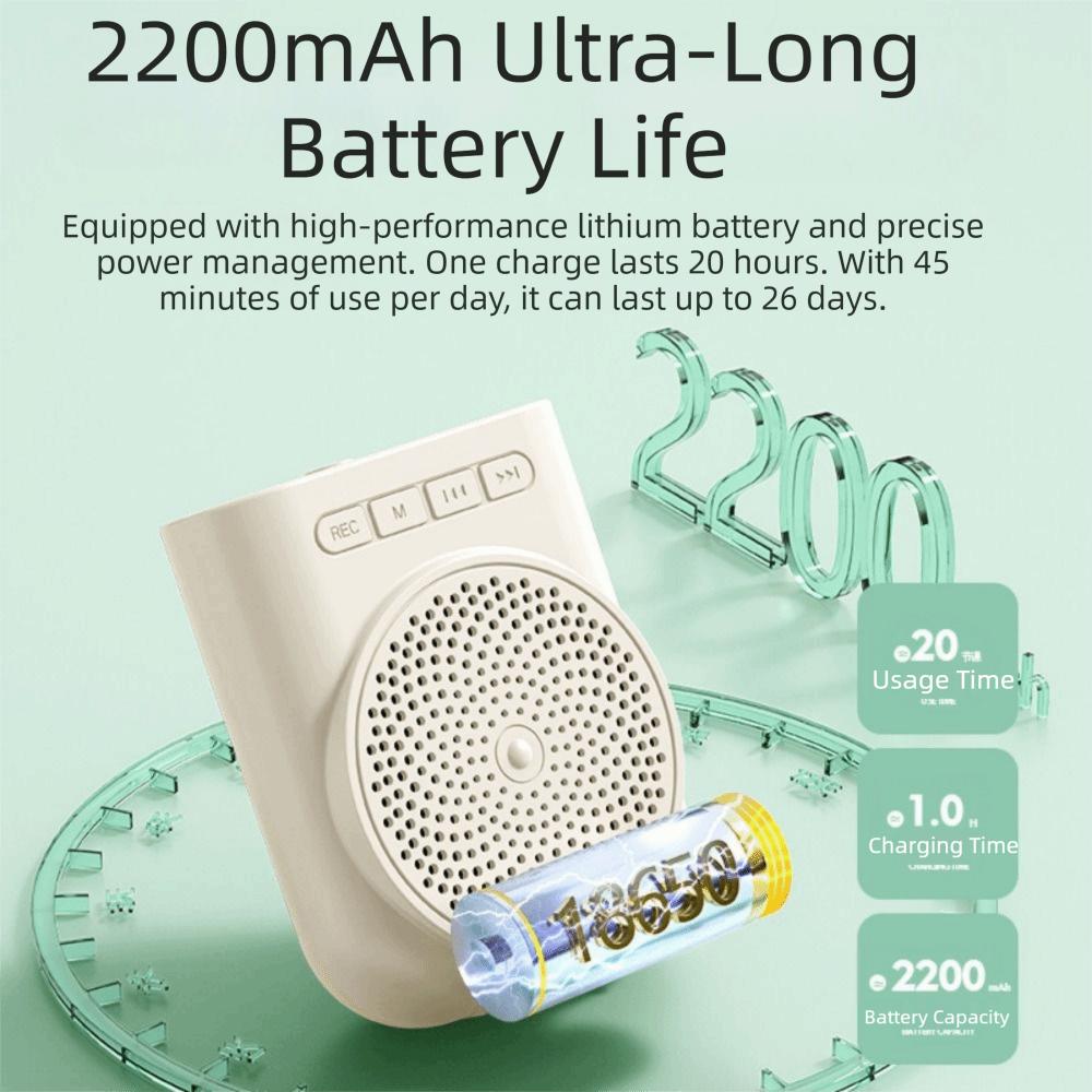 Rechargeable Bee Loudspeaker Lightweight Classroom Sound Speaker Voice Amplifier  Classroom
