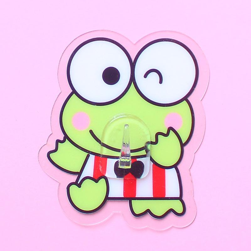 Cartoon Style Cute Wall Adhesive Hook for Bathroom, Kitchen, and Dorm