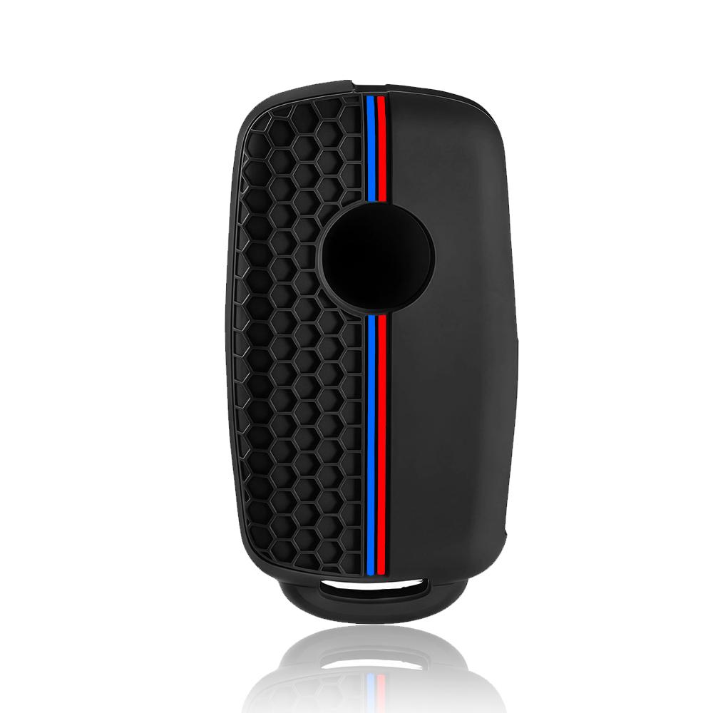 Silicone Car Key Case Key Cover For VW T5 Polo Passat Volkswagen Golf 4 5 6 Caravelle Skoda Fabia Octavia Ligier JS Seat Toledo