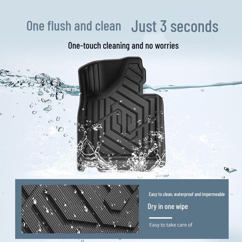 Dedicated TPE Floor and Trunk Mats for 2024-2026 Leapmotor C16, Wear-Resistant and Vehicle-Specific.