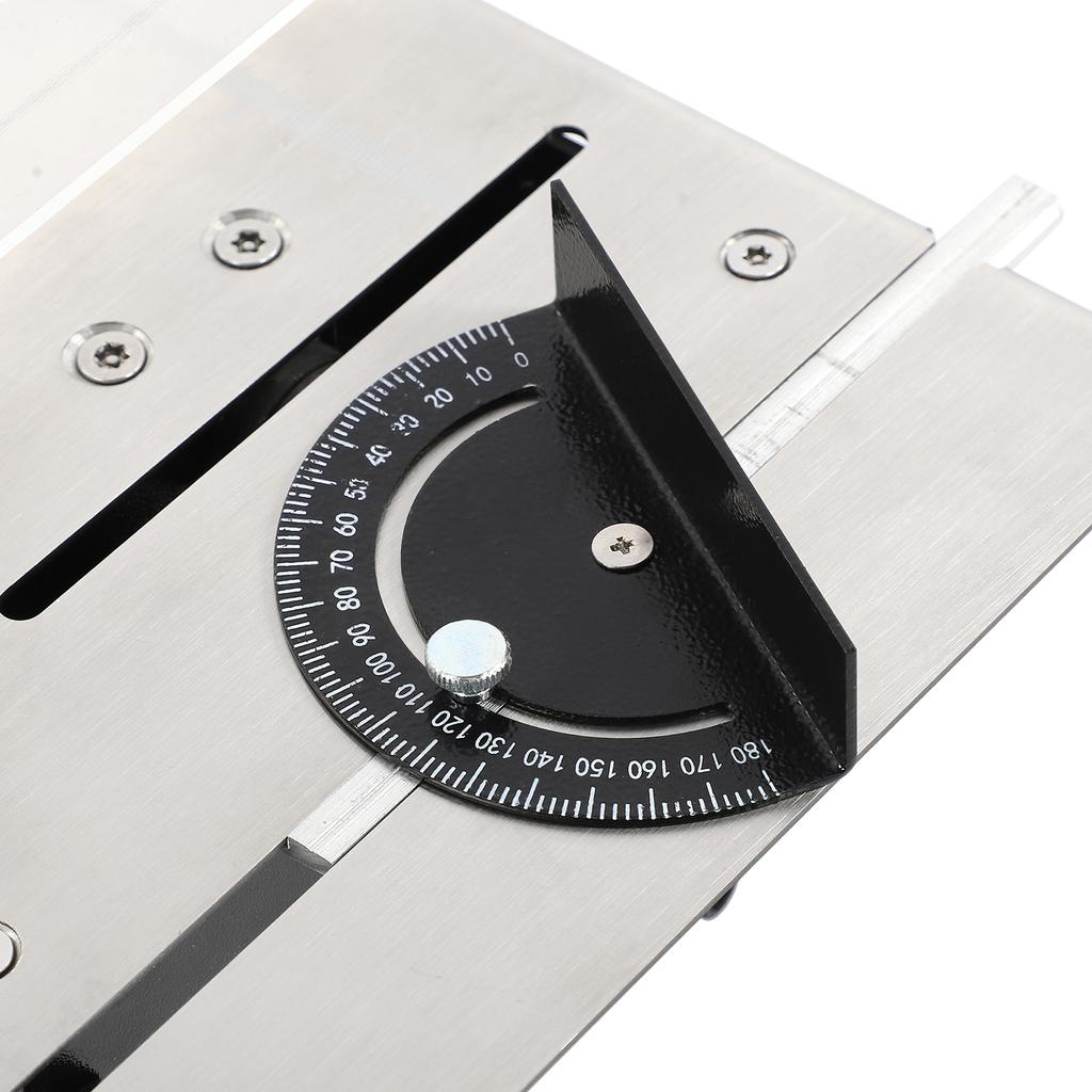 Mini Table Saw DIY Model Accuracy Electric Cutting Machine Adjustable Household Tool DC12-24V