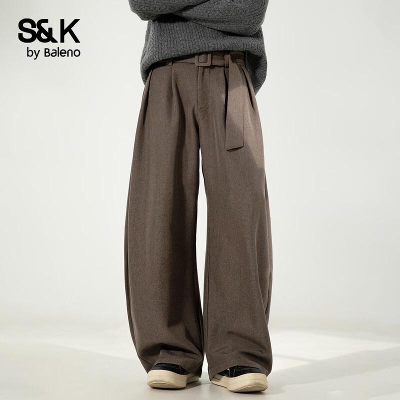 

Мужские повседневные брюки Baleno S&K с широкими штанинами L