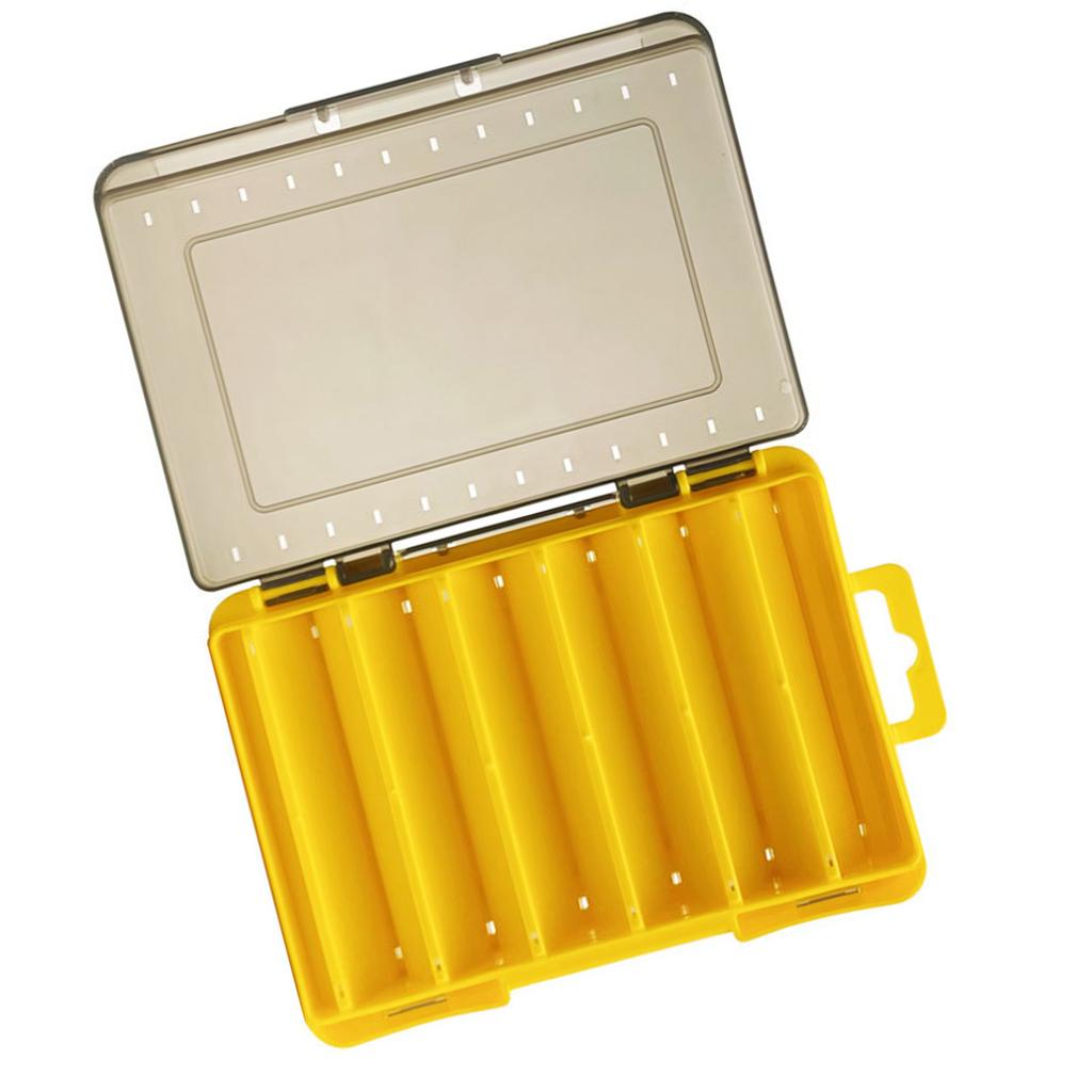 Waterproof Fishing Tackle Organizers Tackle Tool Double Side Tackle Box Tackle Carrying Clear Fishing Lures Storage Box