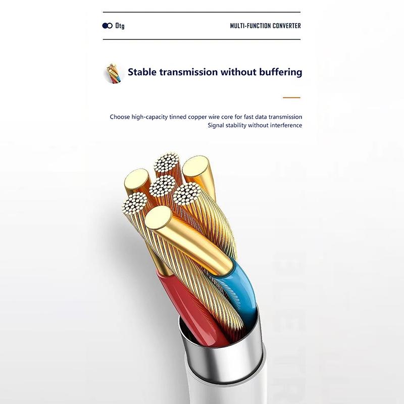 Mobile Usb Flash Drive Game Controller Multi-Function Converter Lightning To Usb3.0 File Fast Transfer For Iphone Huawei