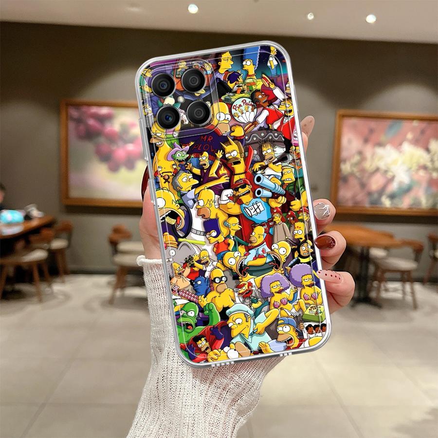 

Soft Phone Cover Case for Honor X8 X8a X8b X7b X9a 90 Lite X9b The S-simpsons Honor X7b