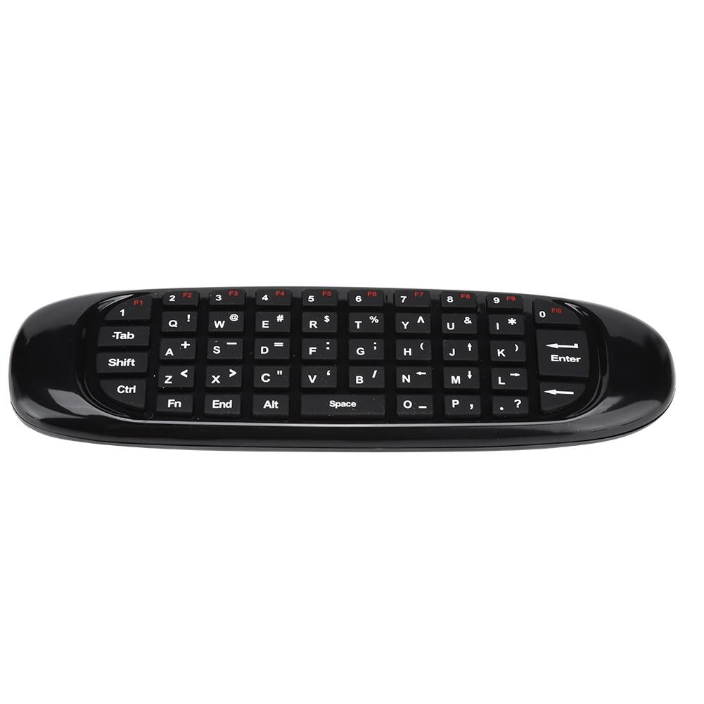 C120 USB 2.4G Wireless Flying Mouse Keyboard Remote Control for Windows Mac OS Android Linux