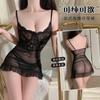 Sex Underwear Perspective Lace Skirt Steel Ring Irregular Mesh Slim Fit Slim Hip Wrap