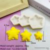 Number Design Chocolate Mold Heart Shape Resin Clay Mold New Silicone Mold  Cake Decorating