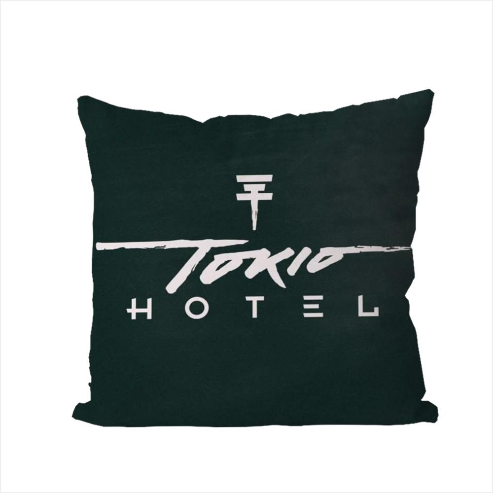 Μπάντα Tokio Hotel Μαξιλαροθήκη Για Αυτοκίνητο Καναπέ Διακοσμητικό Σπιτι Διπλής Όψης Εκτύπωση Βελούδινο Τετράγωνο Ρίχτο Μαξιλάρι Κάλυμμα