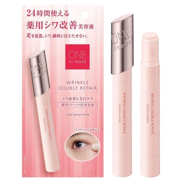 Kose - One By Kose Wrinkle Double Repair Solid Serum Stick 4g