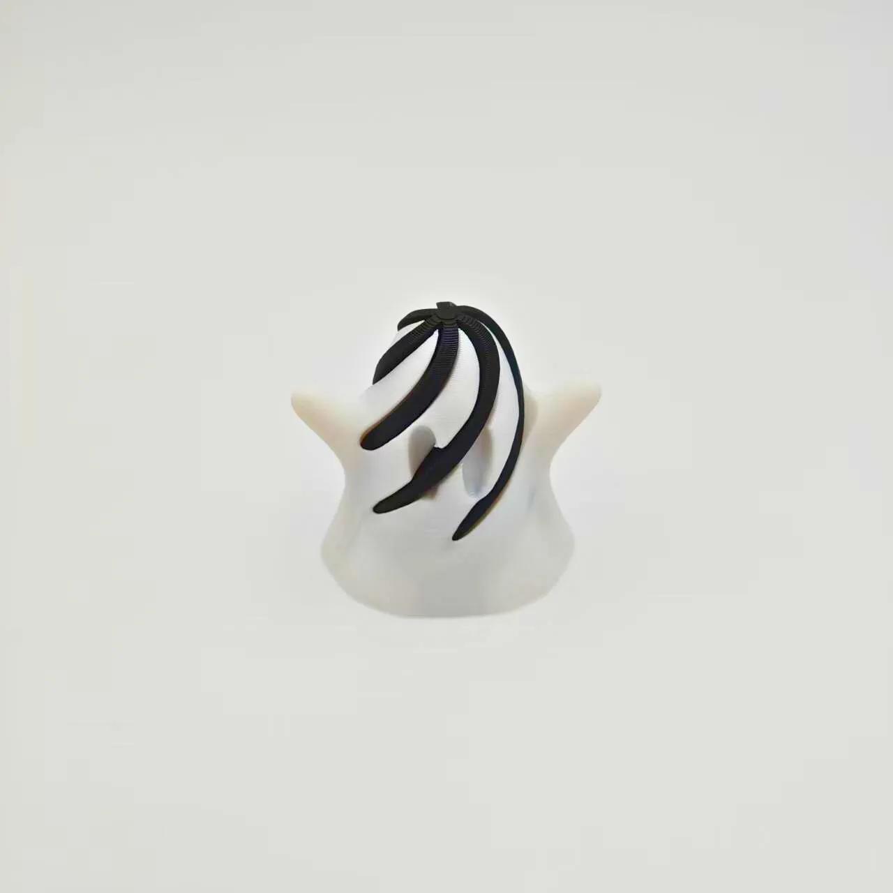 

Хэллоуин Домашний Декор 3D Печать Форма Призрака Вращающееся Настольное Офисное Украшение Хэллоуин Рождество Коллекционный Подарок Аксессуары