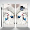 Pro Samsung Galaxy S9 Plus Pouzdro Kožené Flip Peněženkové Pouzdro Pro Samsung S9 GalaxyS9+ Zadní Kryt Tištěná Motýlí Kočičí Skořápka Funda