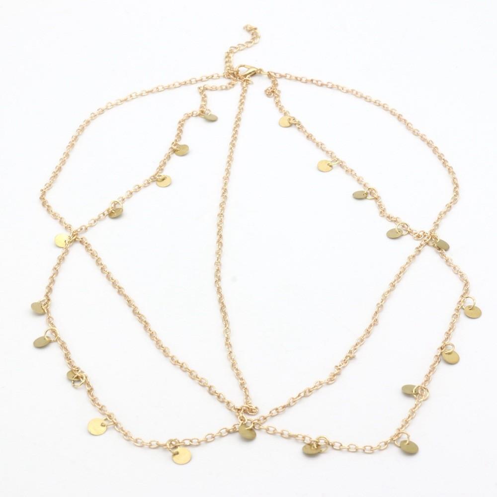 

Fashionable Gold Headpiece With Rotundity Shape And Tassel For Events Women